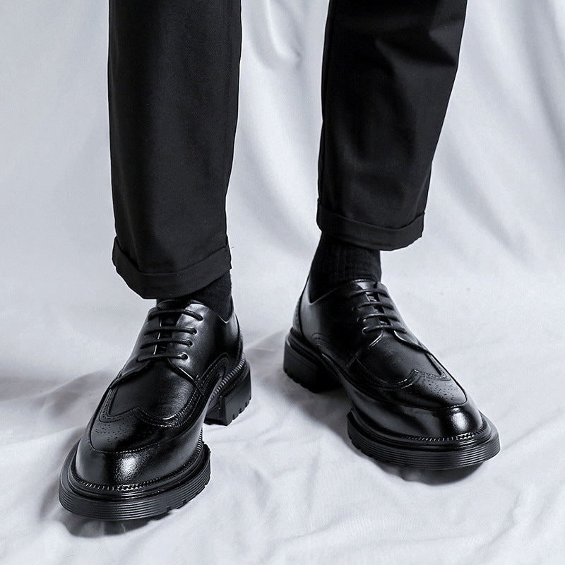 Brogue Leather Shoes For Men