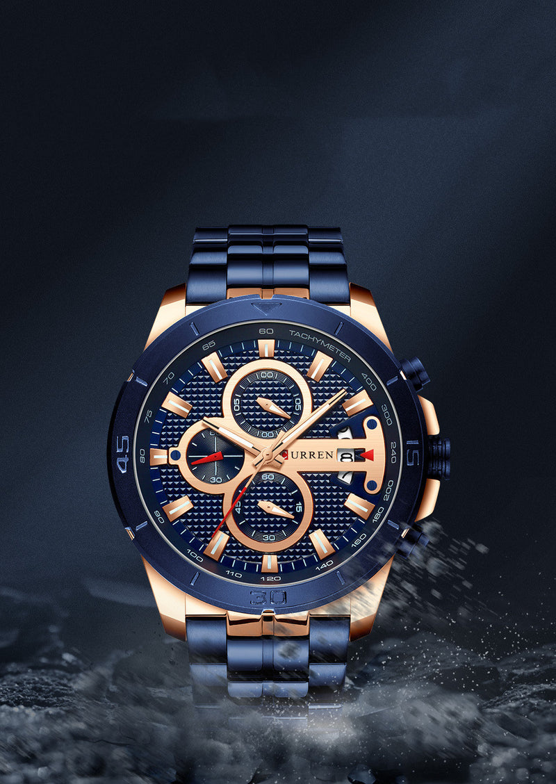 Multifunctional quartz watch