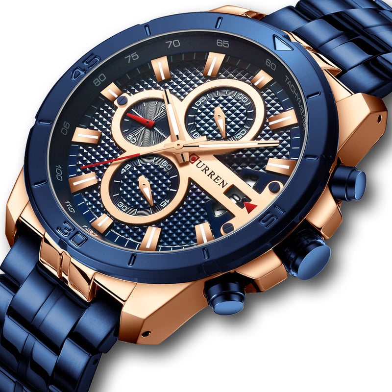 Multifunctional quartz watch