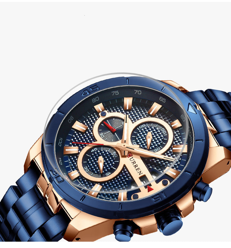 Multifunctional quartz watch