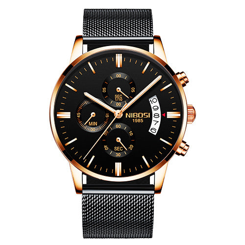 Men Chronograph Relogio Watch