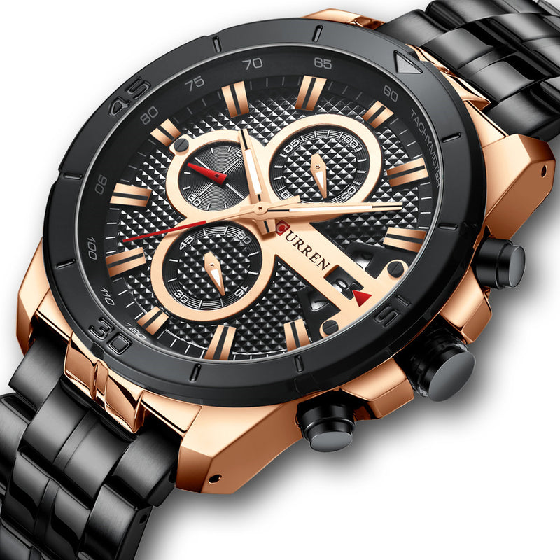 Multifunctional quartz watch