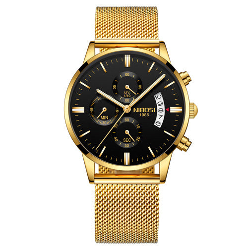 Men Chronograph Relogio Watch