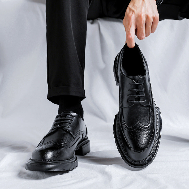 Brogue Leather Shoes For Men